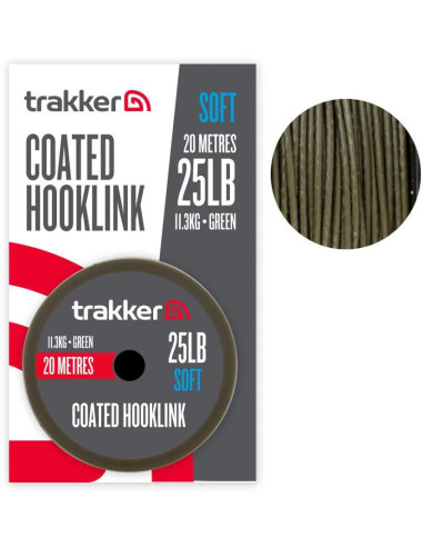 Trakker Návazcová šňůra Soft Coated Hooklink 20m