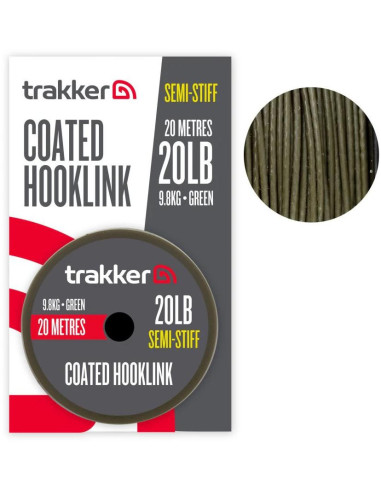 Trakker Návazcová šňůra Semi Stiff Coated Hooklink 20m