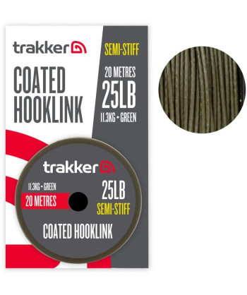Trakker Návazcová šňůra Semi Stiff Coated Hooklink 20m