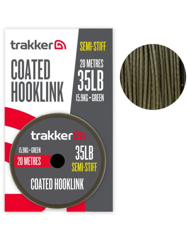 Trakker Návazcová šňůra Semi Stiff Coated Hooklink 20m