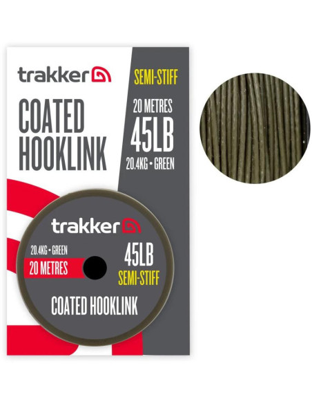 Trakker Návazcová šňůra Semi Stiff Coated Hooklink 20m