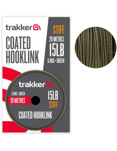 Trakker Návazcová šňůra Stiff Coated Hooklink 20m