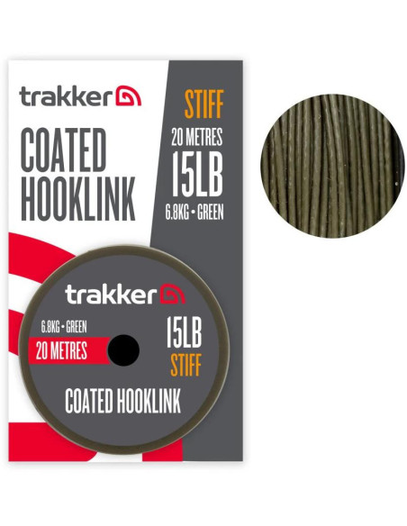 Trakker Návazcová šňůra Stiff Coated Hooklink 20m