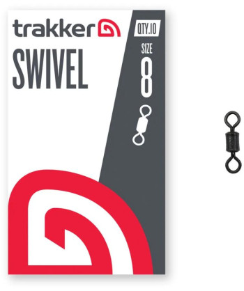 Trakker Obratlíky Swivel vel.8, 10ks