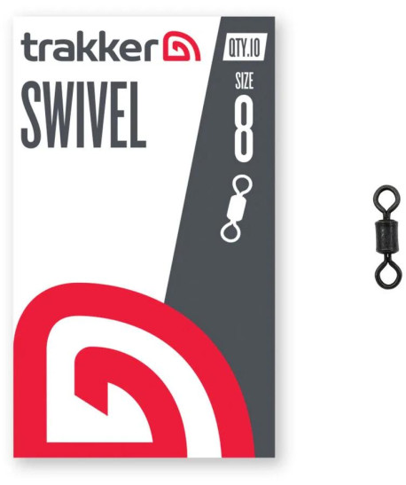 Trakker Obratlíky Swivel vel.8, 10ks