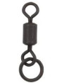 Trakker Obratlíky s kroužkem Ring Swivel vel.8, 10ks