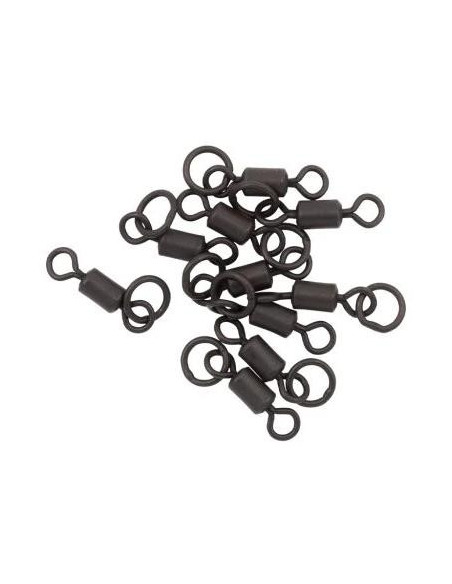 Trakker Obratlíky s kroužkem Ring Swivel vel.8, 10ks
