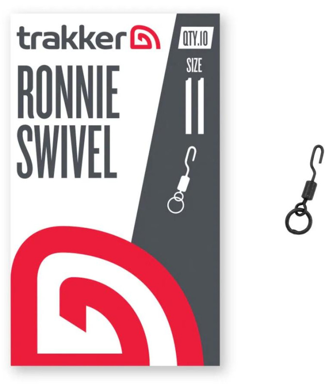 Trakker Obratlíky Ronnie Swivel vel.11, 10ks