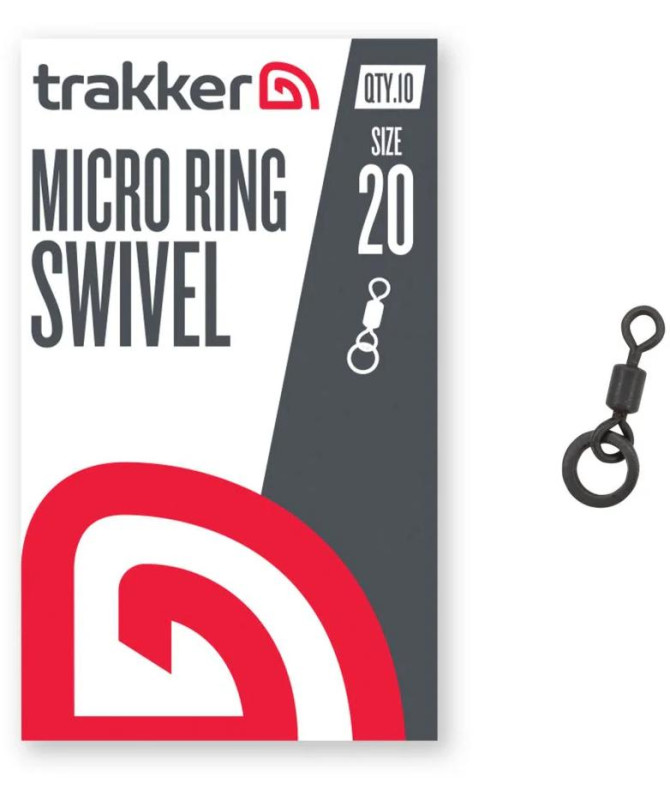 Trakker Obratlíky Micro Ring Swivel vel.20, 10ks