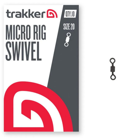 Trakker Obratlíky Micro Rig Swivel vel.20, 10ks