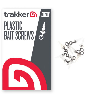 Trakker Vrtáčky Plastic Bait Screws 10ks