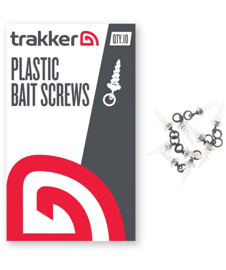 Trakker Vrtáčky Plastic Bait Screws 10ks