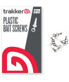 Trakker Vrtáčky Plastic Bait Screws 10ks