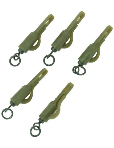 Trakker Závěsky Fused Lead Clip Ring Swivel 5ks