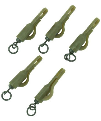 Trakker Závěsky Fused Lead Clip Ring Swivel 5ks