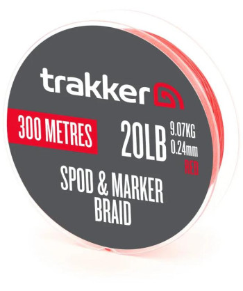 Trakker Šňůra Spod & Marker Braid Red 300m