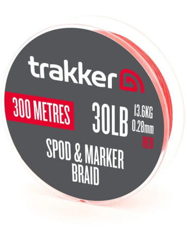 Trakker Šňůra Spod & Marker Braid Red 300m