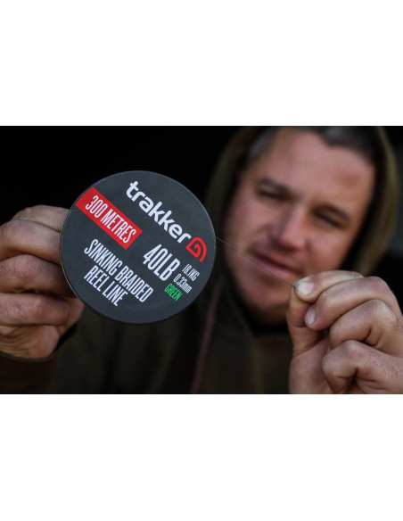 Trakker Šňůra Sinking Braid Reel Line 300m