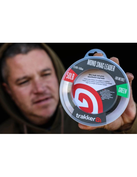Trakker Šokový vlasec Snag Leader Green 100m