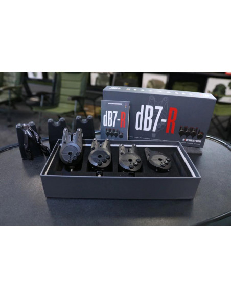 Trakker Sada hlásičů DB7-R 3 Rod Bite Alarm Set