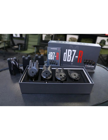Trakker Sada hlásičů DB7-R 3 Rod Bite Alarm Set