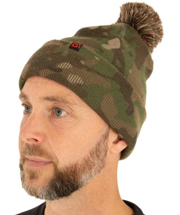 Trakker Kulich Camo Bobble Hat