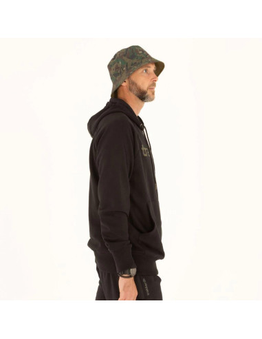 Trakker Mikina CR Logo Hoody Black Camo