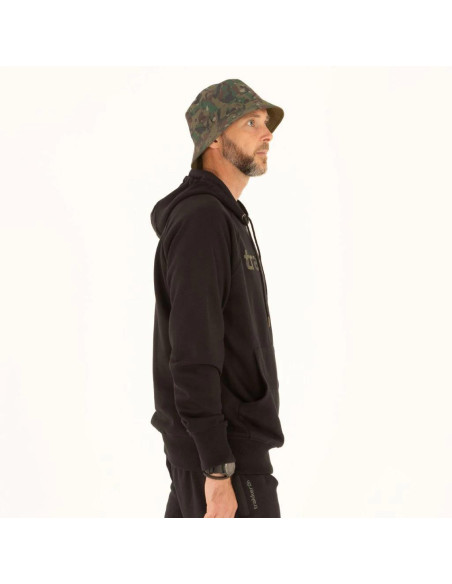 Trakker Mikina CR Logo Hoody Black Camo