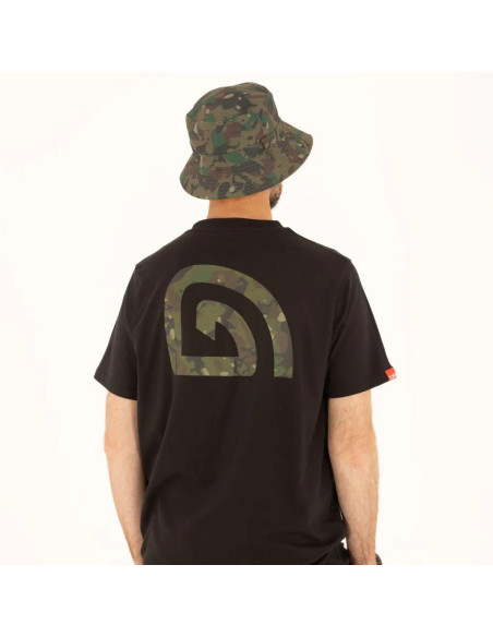 Trakker Tričko CR Logo T-shirt Black Camo