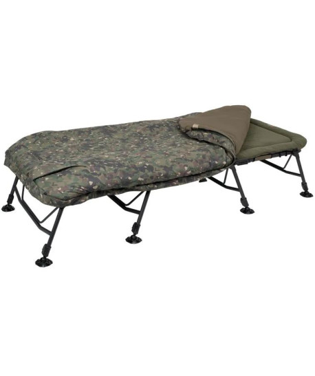 Trakker Lehátko RLX 8 Wide Camo Bed System