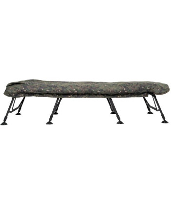 Trakker Lehátko RLX 8 Wide Camo Bed System