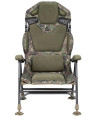 Trakker Křeslo komfortní s područkami Levelite Camo Longback Recliner