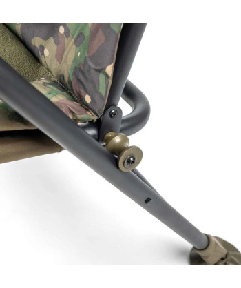 Trakker Křeslo komfortní s područkami Levelite Camo Longback Recliner