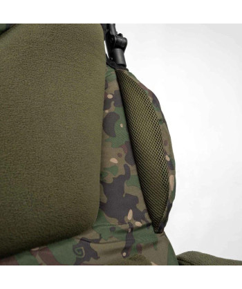 Trakker Křeslo komfortní s područkami Levelite Camo Longback Recliner