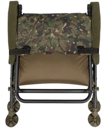 Trakker Křeslo komfortní s područkami Levelite Camo Longback Recliner