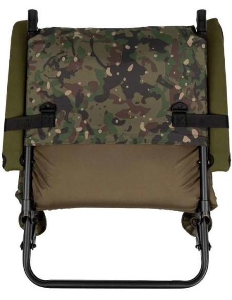 Trakker Křeslo komfortní s područkami Levelite Camo Longback Chair