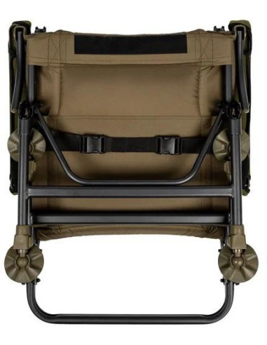Trakker Křeslo komfortní s područkami Levelite Camo Longback Chair