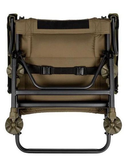 Trakker Křeslo komfortní s područkami Levelite Camo Longback Chair