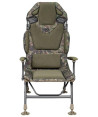 Trakker Křeslo komfortní s područkami Levelite Camo Longback Chair