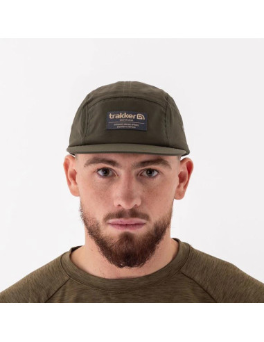 Trakker Kšiltovka 5 Panel Green Cap