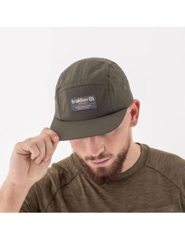 Trakker Kšiltovka 5 Panel Green Cap