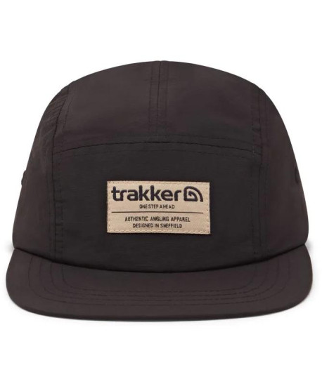 Trakker Kšiltovka 5 Panel Black Cap