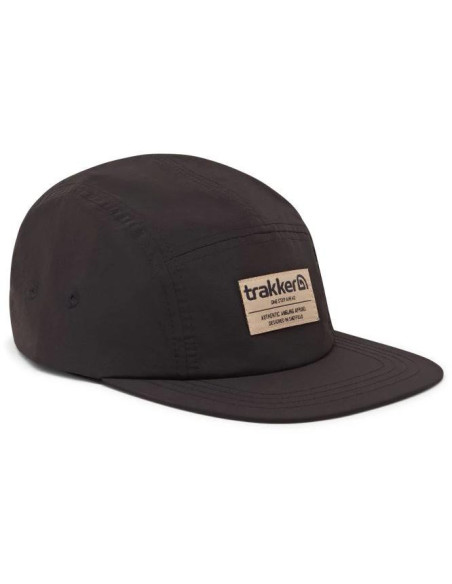 Trakker Kšiltovka 5 Panel Black Cap