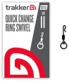 Trakker Obratlíky s kroužkem Quick Change Ring Swivel vel.11, 10ks