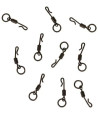 Trakker Obratlíky s kroužkem Quick Change Ring Swivel vel.11, 10ks
