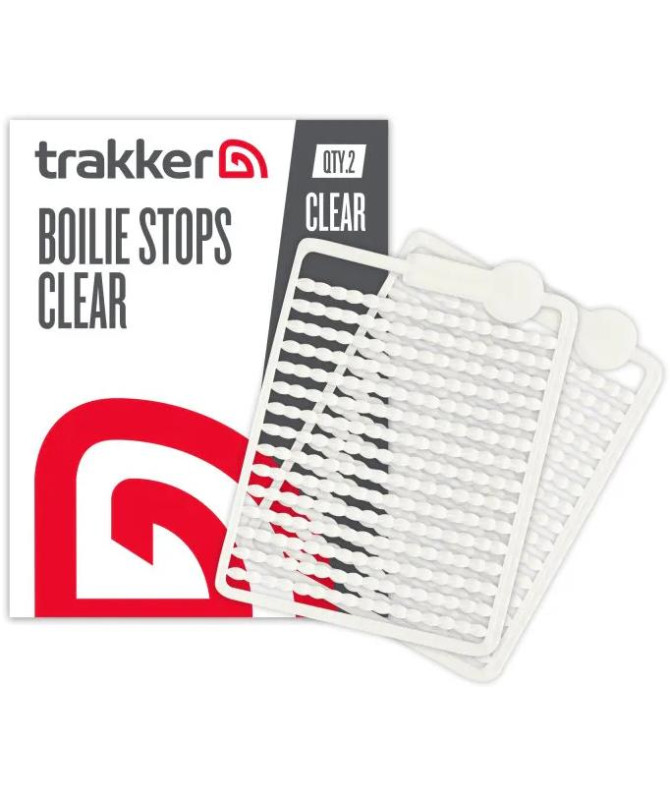 Trakker Zarážky Boilie Stops Clear 240ks