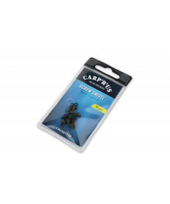 Carp´R´Us Obratlíky s vrutem Screw Swivel 10ks