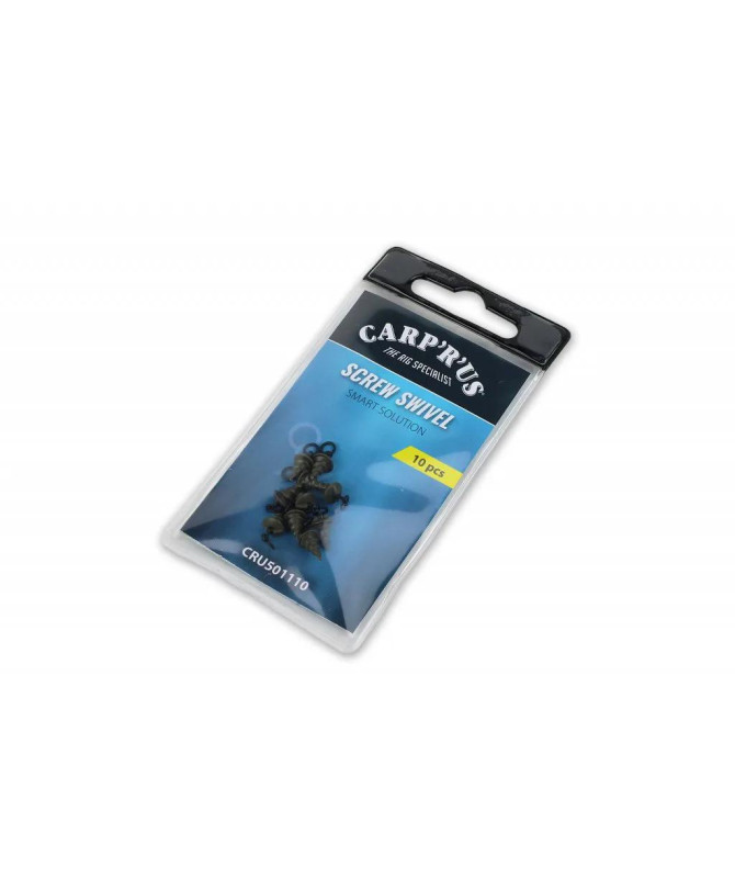 Carp´R´Us Obratlíky s vrutem Screw Swivel 10ks