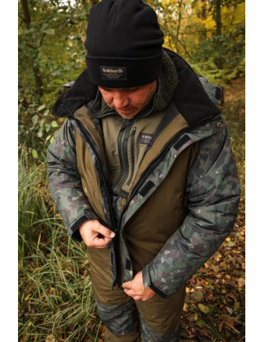 Trakker Nepromokavý zimní komplet 3 dílný CR Camo 3-Piece Suit