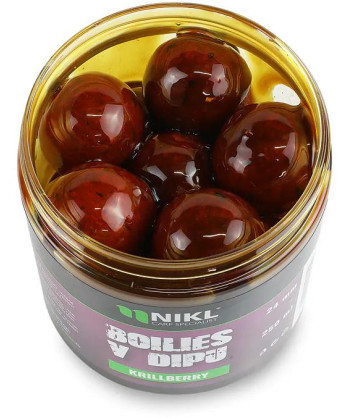 Nikl Boilies v dipu Krill Berry 250ml